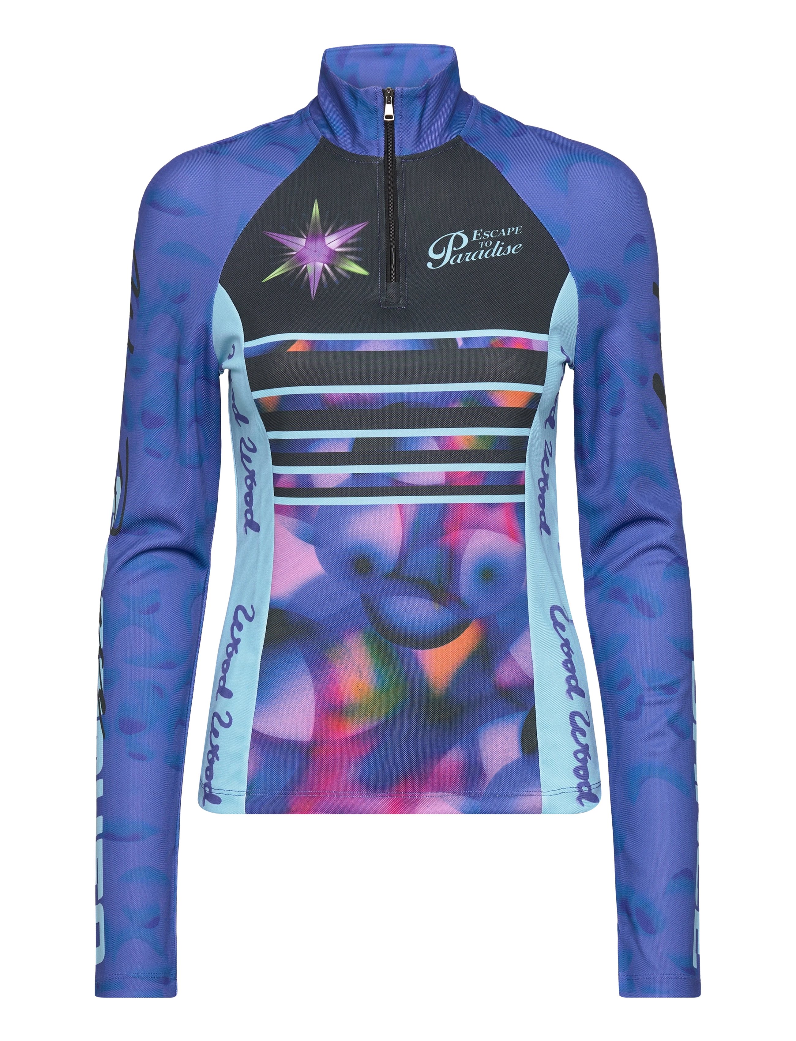 WOOD WOOD Adele Performance Oberteil Lila - M - Damen