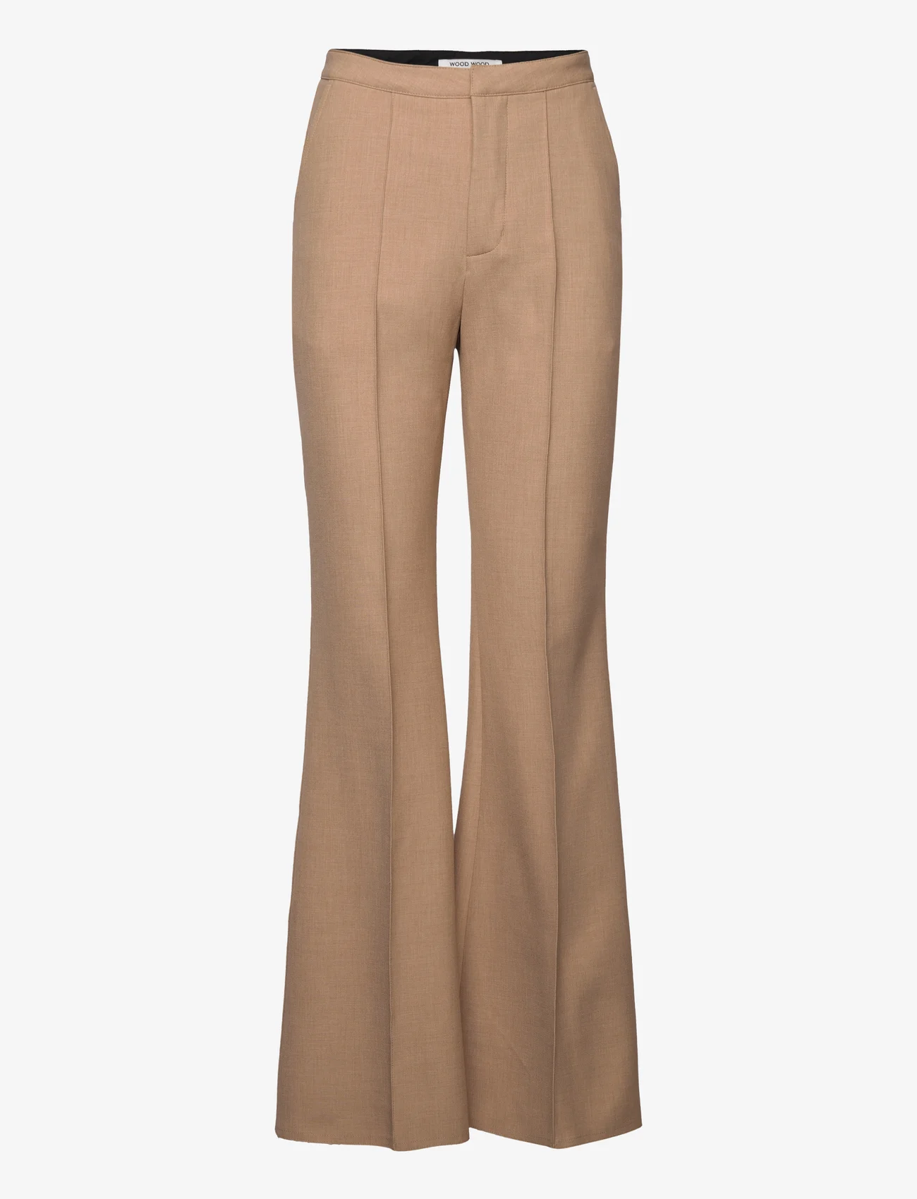 Wood Wood - Linn heavy drapy trousers - formell - camel - 0