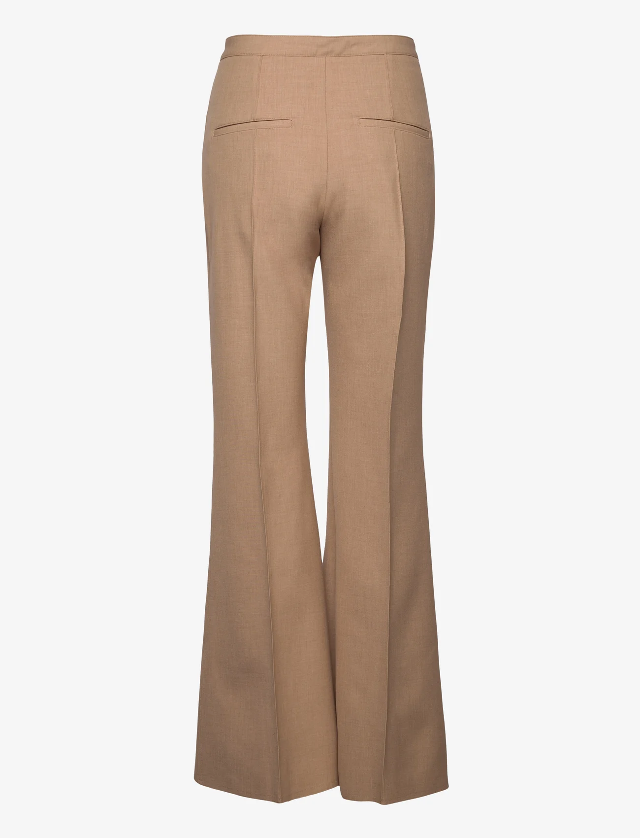 Wood Wood - Linn heavy drapy trousers - tailored trousers - camel - 1