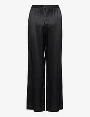 Wood Wood - Florence trousers - bukser med brede ben - black - 1