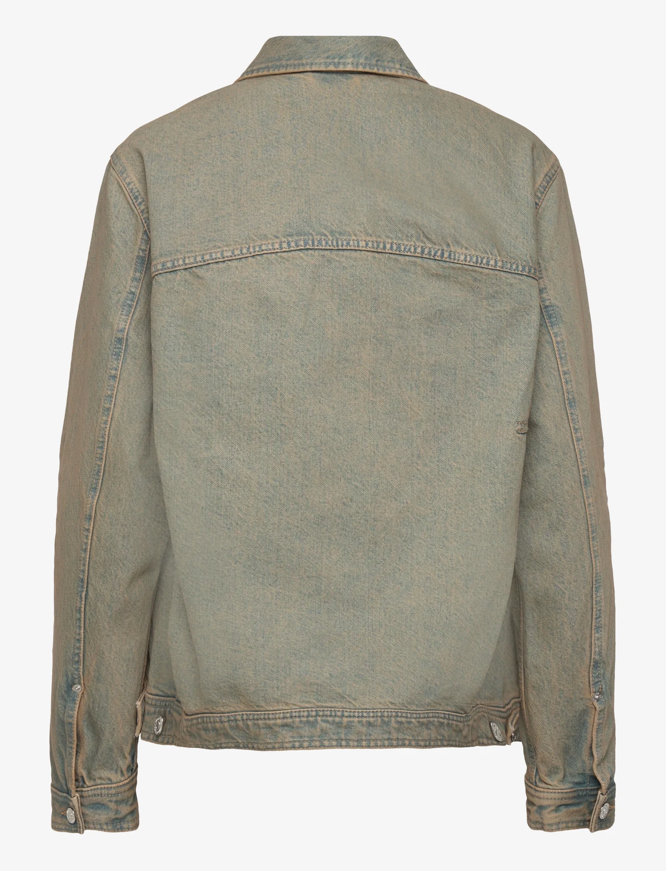 Wood Wood - Agnes rigid denim jacket - jeansjakker - vintage beige - 1