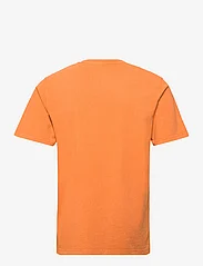 Wood Wood - Sami embossed T-shirt - basic t-shirts - abricot orange - 1