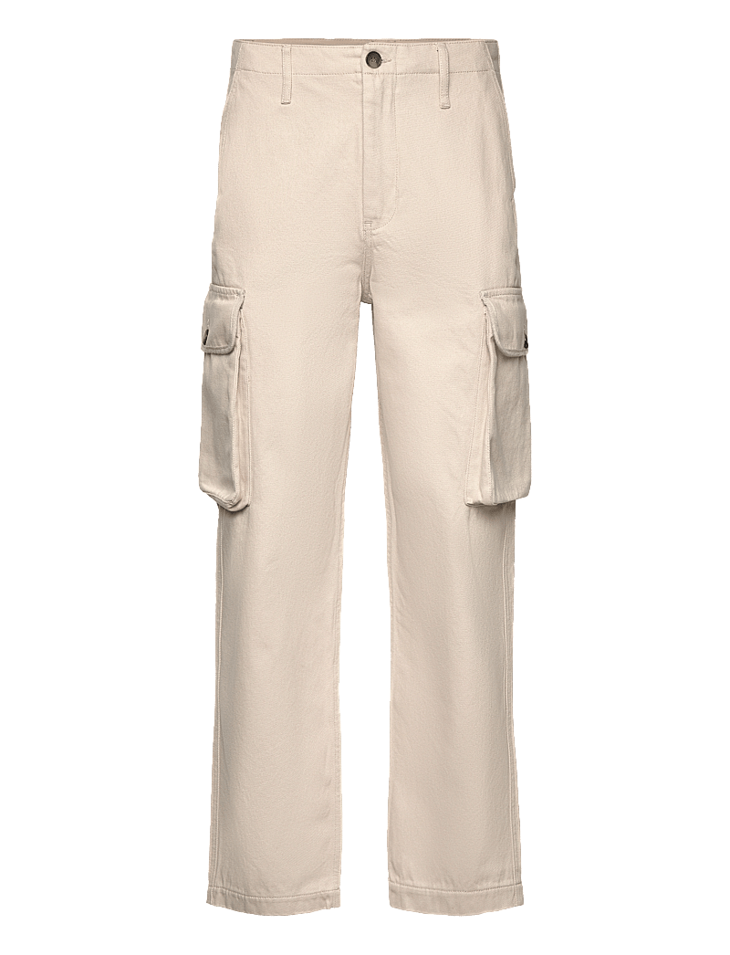 WOOD WOOD - Will twill trousers - cargohose - light sand - 0