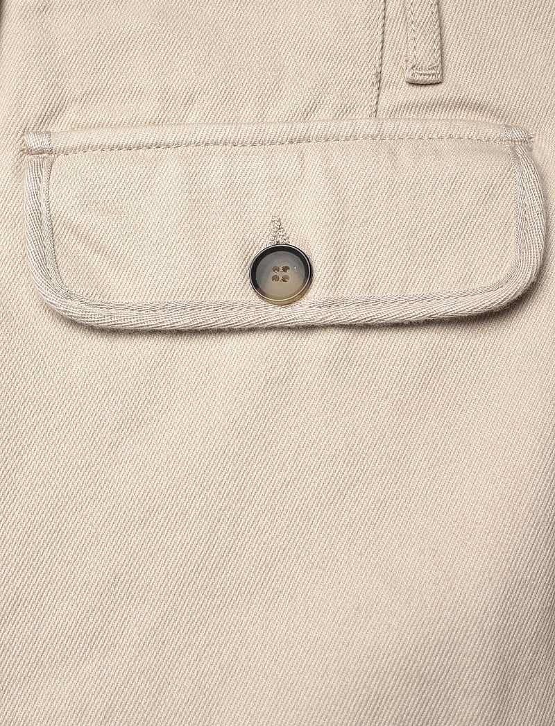 WOOD WOOD - Will twill trousers - cargohose - light sand - 4
