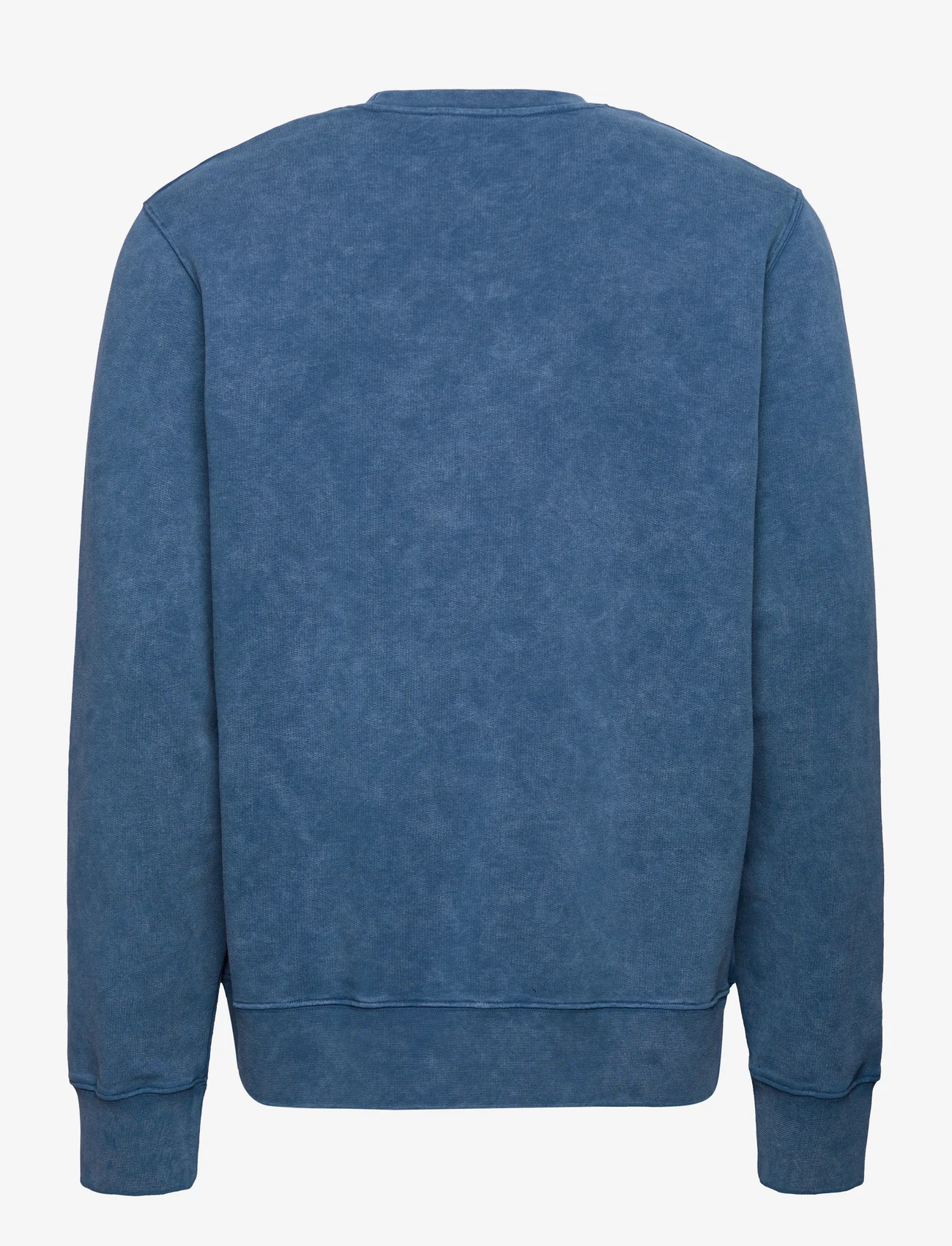 Wood Wood - Hugh embossed sweatshirt - hettegensere - dark blue - 1
