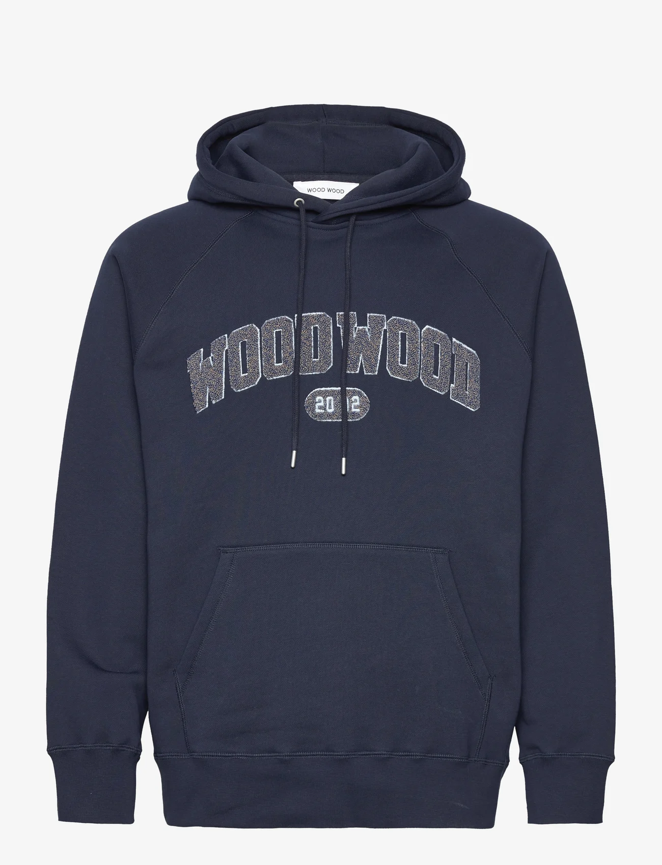 Wood Wood - Fred IVY hoodie - megztiniai ir džemperiai - navy - 0