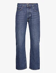 Wood Wood - Al rigid denim straight fit - regular piegriezuma džinsa bikses - worn blue - 0