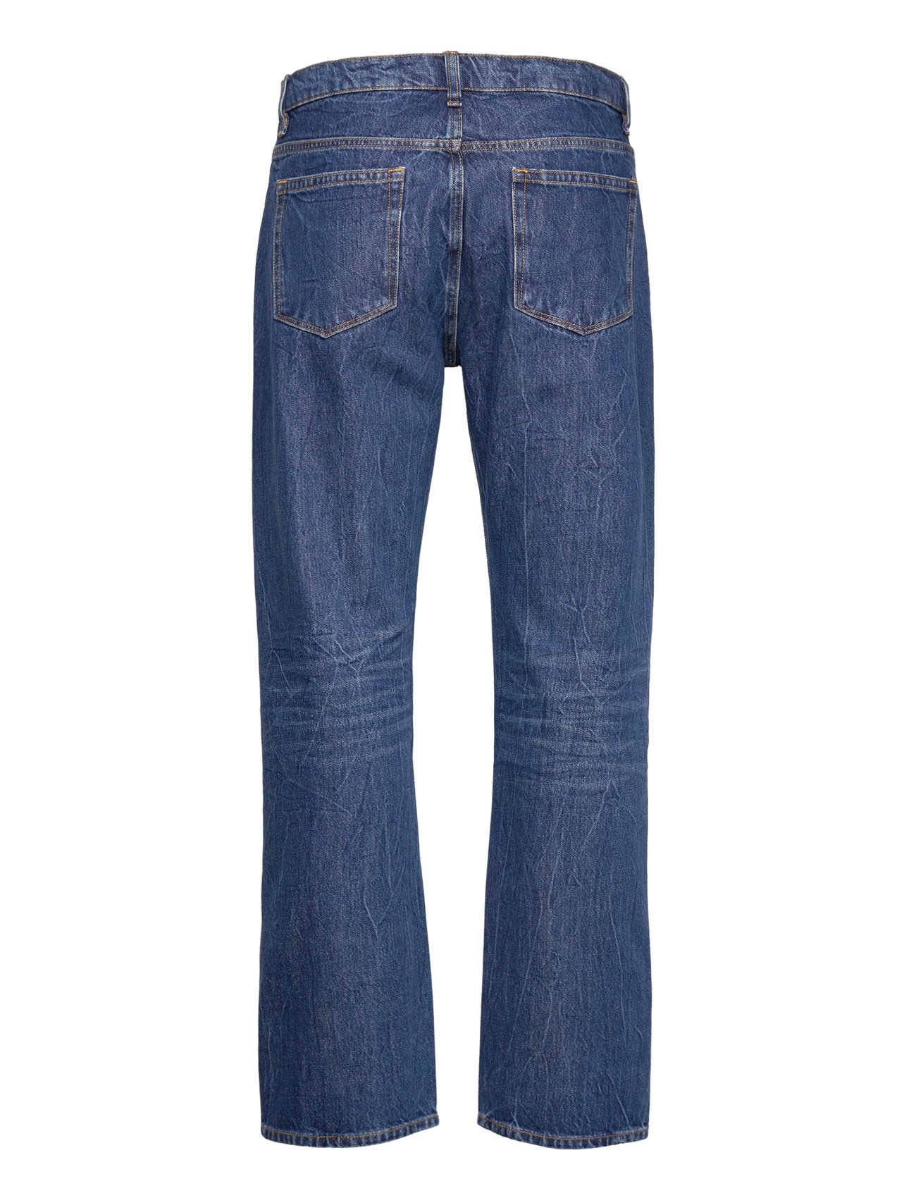 WOOD WOOD - Al rigid denim straight fit - regular jeans - worn blue - 1