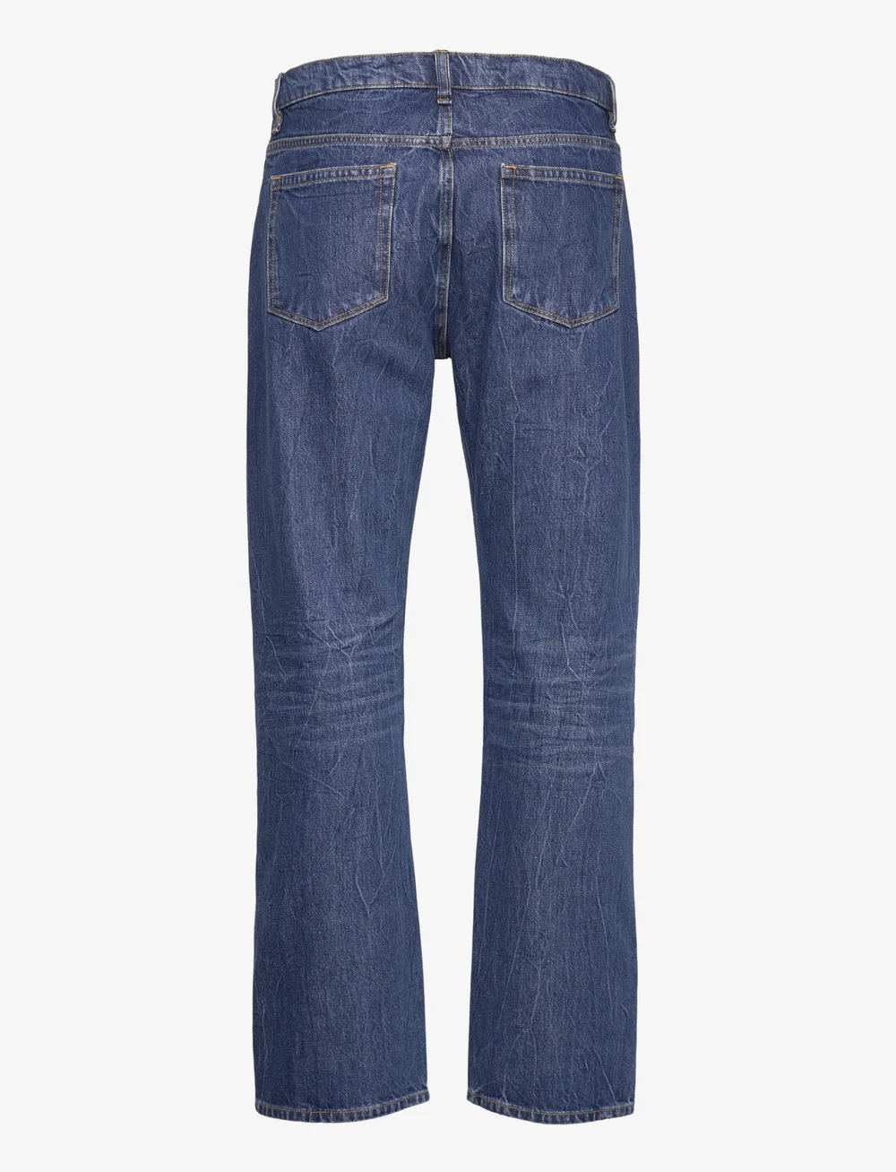 WOOD WOOD - Al rigid denim straight fit - regular jeans - worn blue - 1