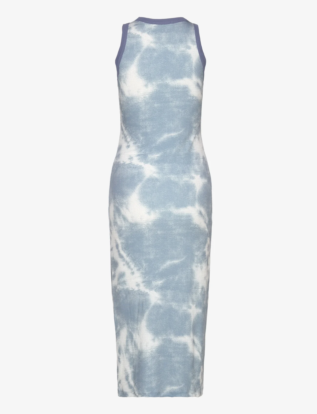 Wood Wood - Lola printed dress - t-kreklu kleitas - blue grey - 1