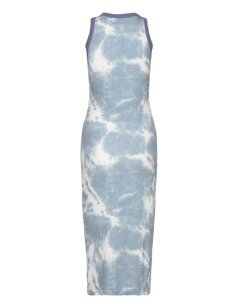 WOOD WOOD - Lola printed dress - sommerkjoler - blue grey - 1