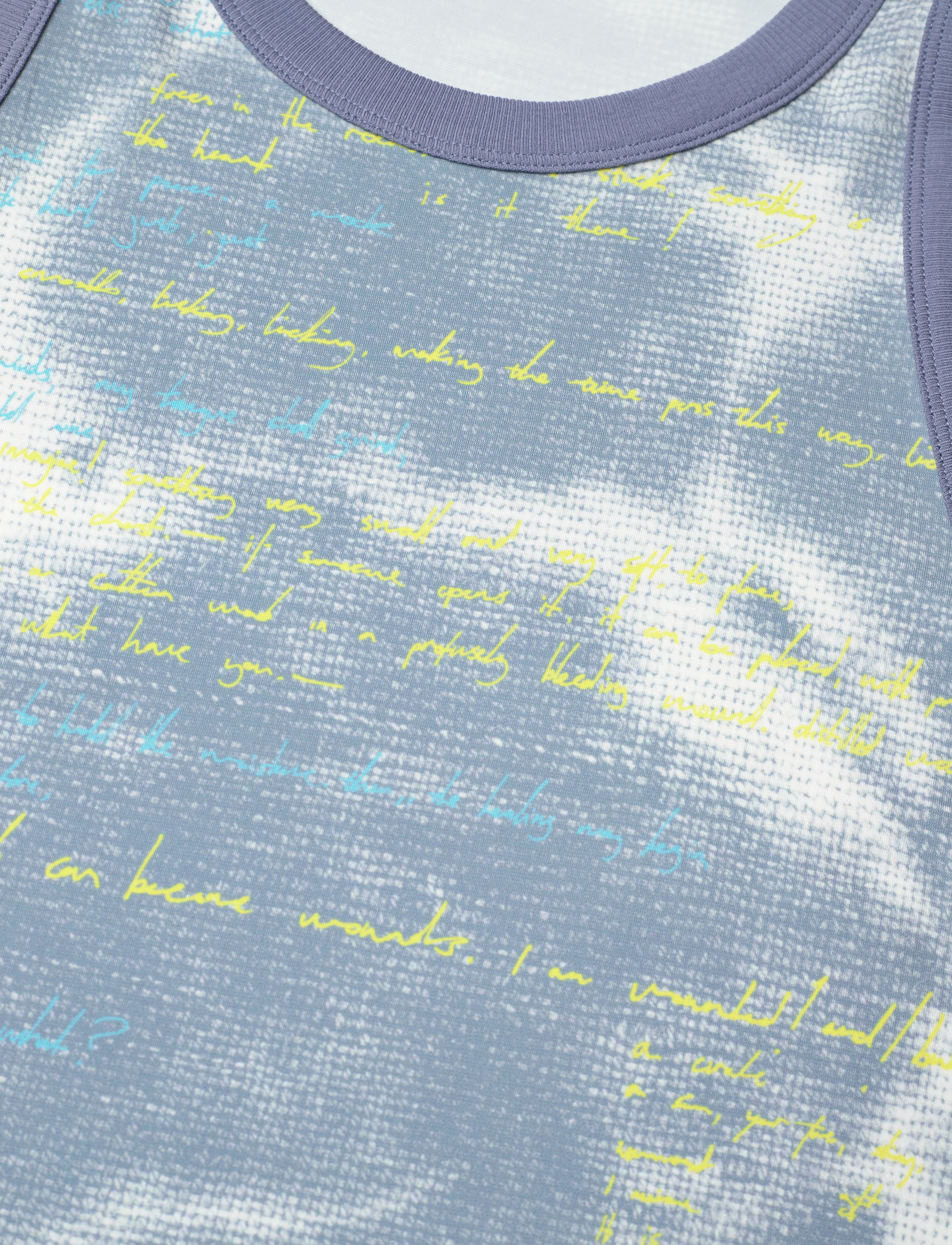 WOOD WOOD - Lola printed dress - sommerkjoler - blue grey - 2