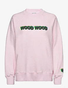 Leia logo sweatshirt, Wood Wood