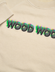 Wood Wood - Leia logo sweatshirt - hættetrøjer - soft sand - 2