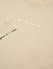 Wood Wood - Herc flower long sleeve - pikkade varrukatega t-särgid - soft sand - 2