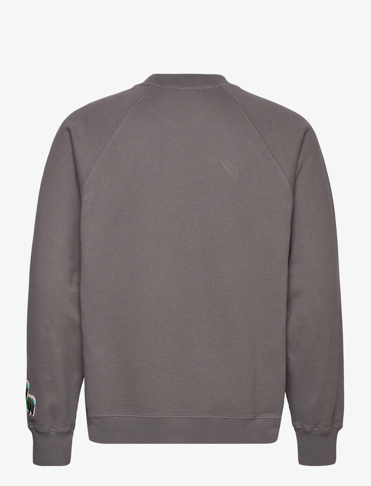 Wood Wood - Hester logo sweatshirt - kapuutsiga dressipluusid - granite grey - 1