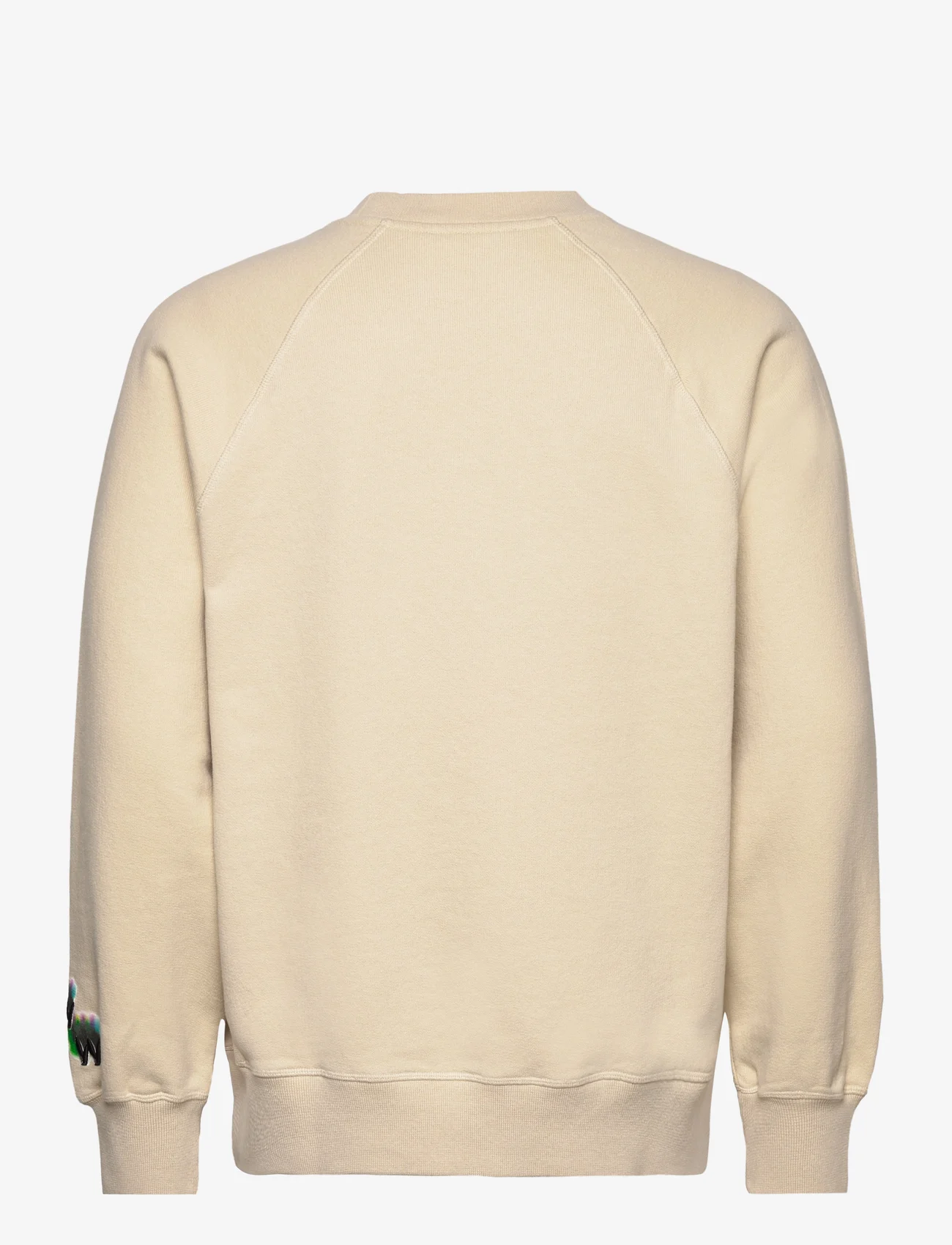 Wood Wood - Hester logo sweatshirt - kapuutsiga dressipluusid - soft sand - 1