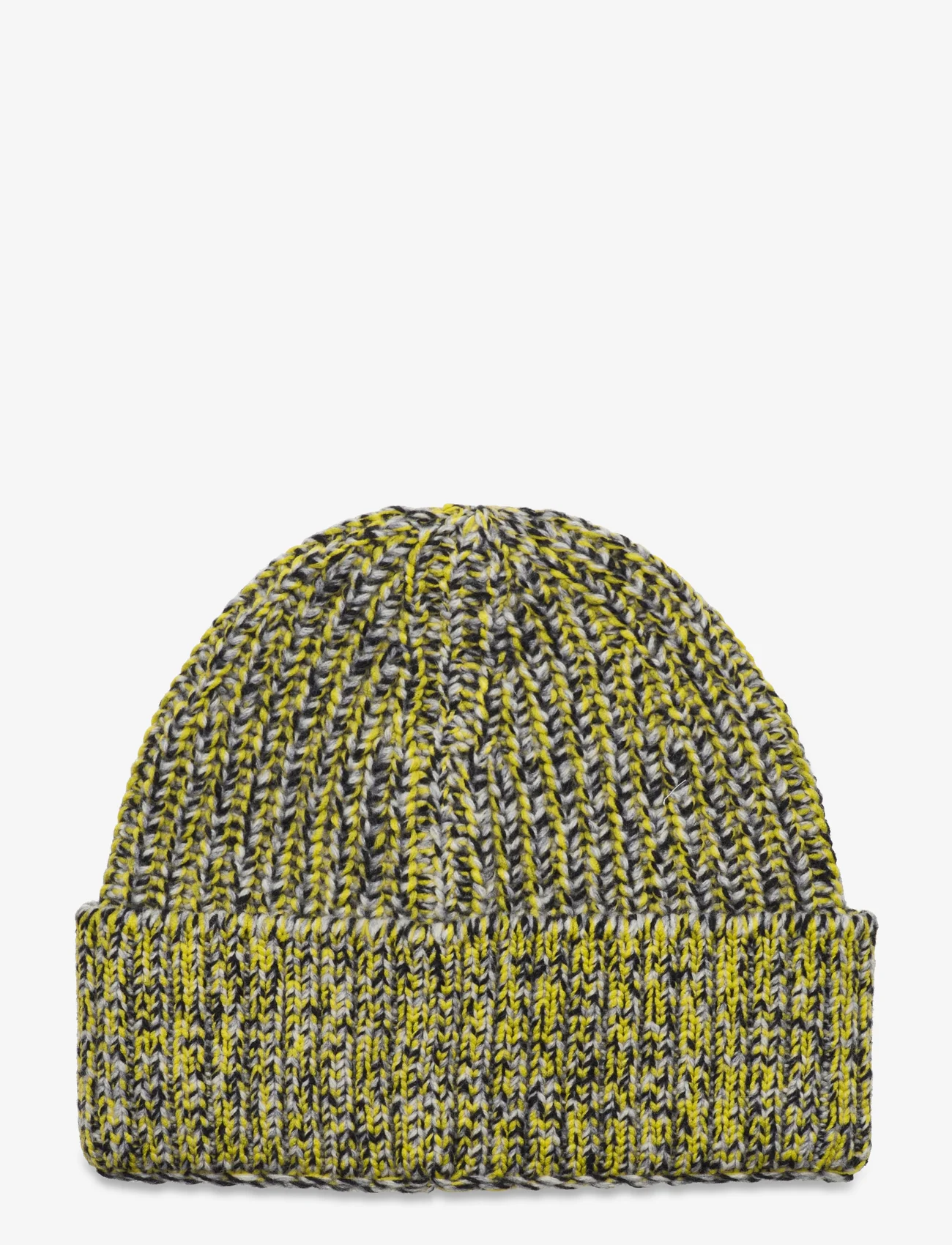 Wood Wood - Nia Moulinere knit beanie - mutsen - dark grey - 1