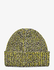 Wood Wood - Nia Moulinere knit beanie - kapelusze - dark grey - 1
