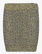 Norma Mouline knit mini skirt - DARK GREY