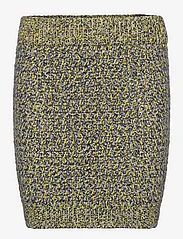 Wood Wood - Norma Mouline knit mini skirt - spódnice dzianinowe - dark grey - 0