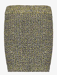 Wood Wood - Norma Mouline knit mini skirt - knitted skirts - dark grey - 1