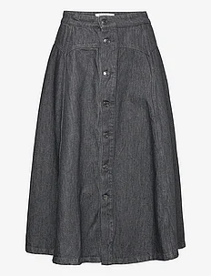 Agatha Denim Skirt, Wood Wood
