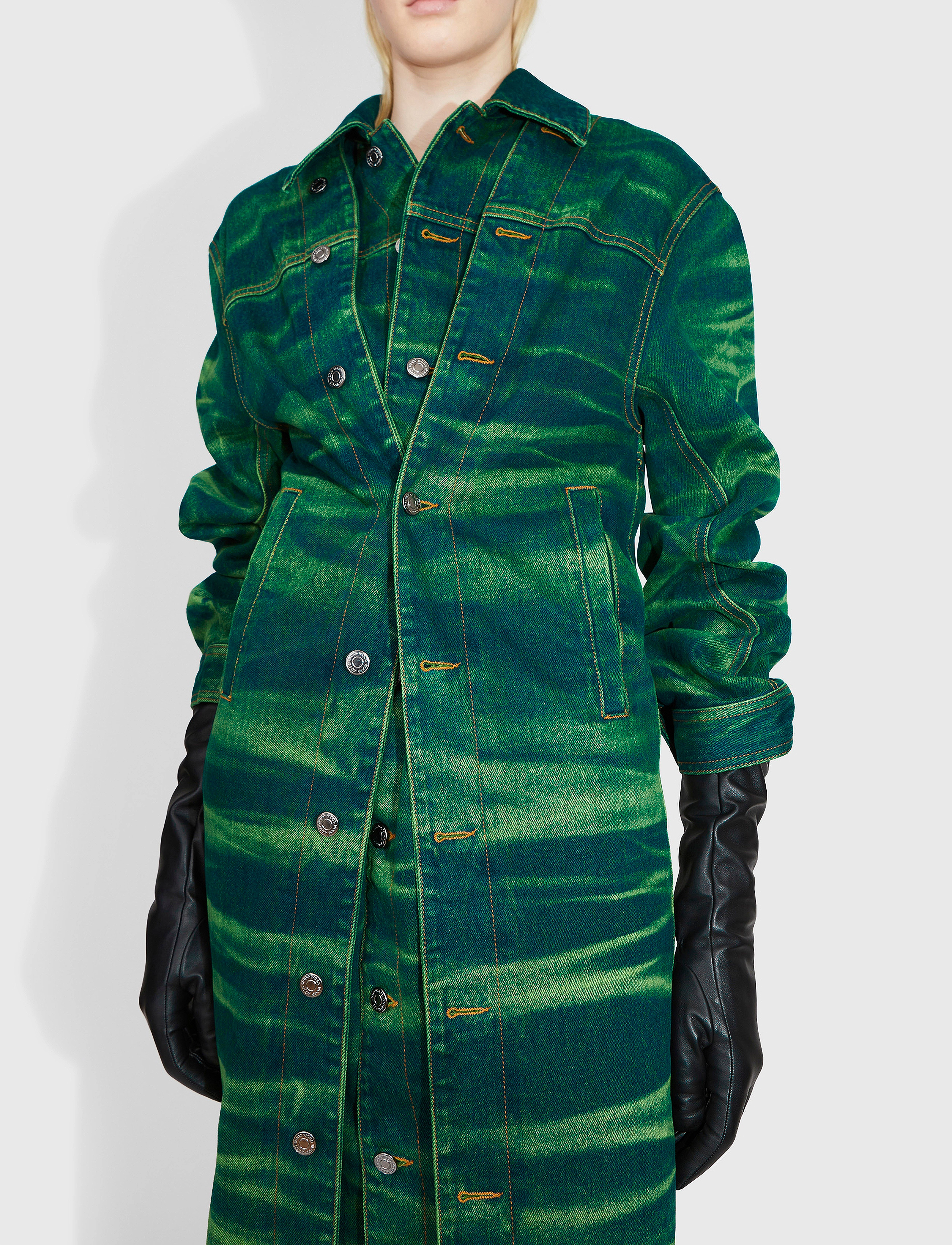 WOOD WOOD - Agnais Denim Jacket - overtøj - overdye wash - 4