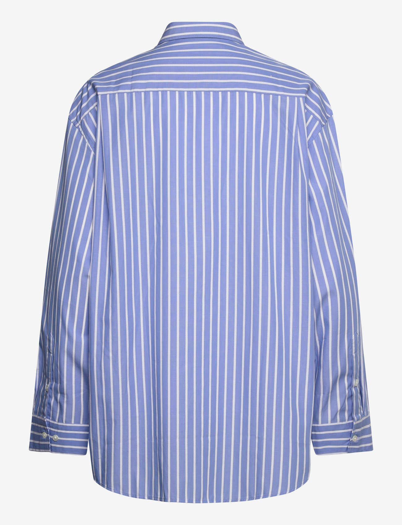 WOOD WOOD - Maxine oversized shirt - langærmede skjorter - blue - 1