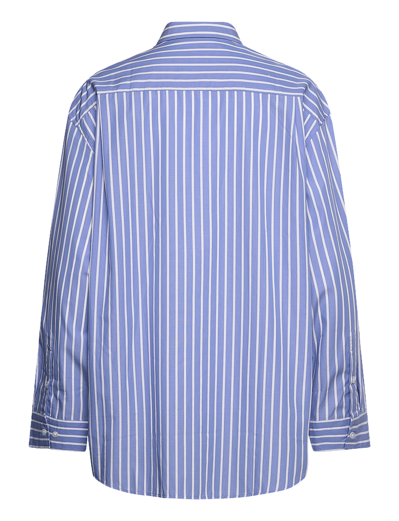 WOOD WOOD - Maxine oversized shirt - langärmlige hemden - blue - 1