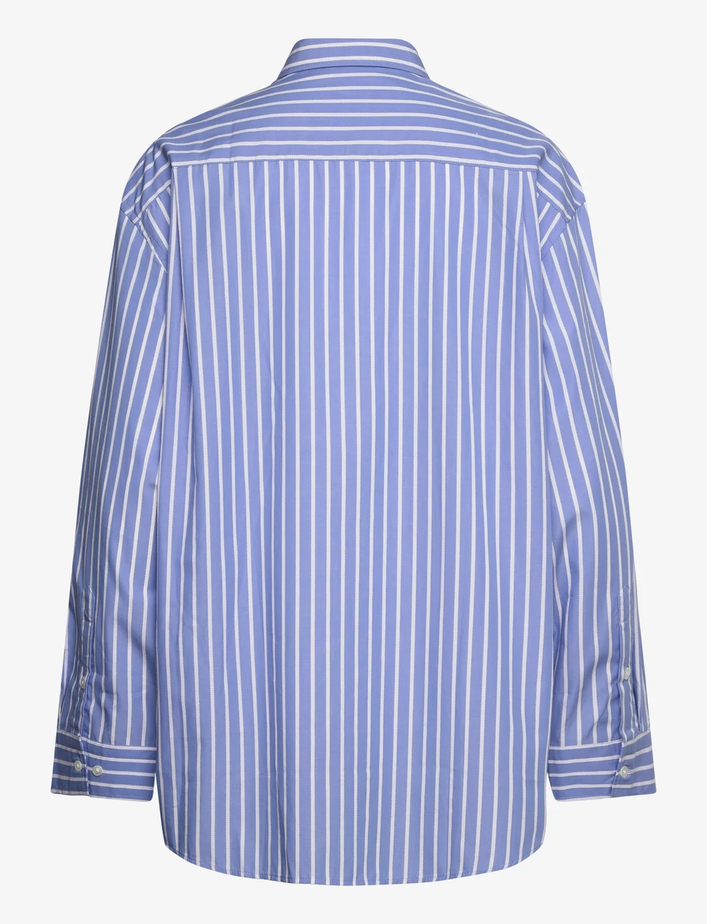 WOOD WOOD - Maxine oversized shirt - long-sleeved shirts - blue - 1