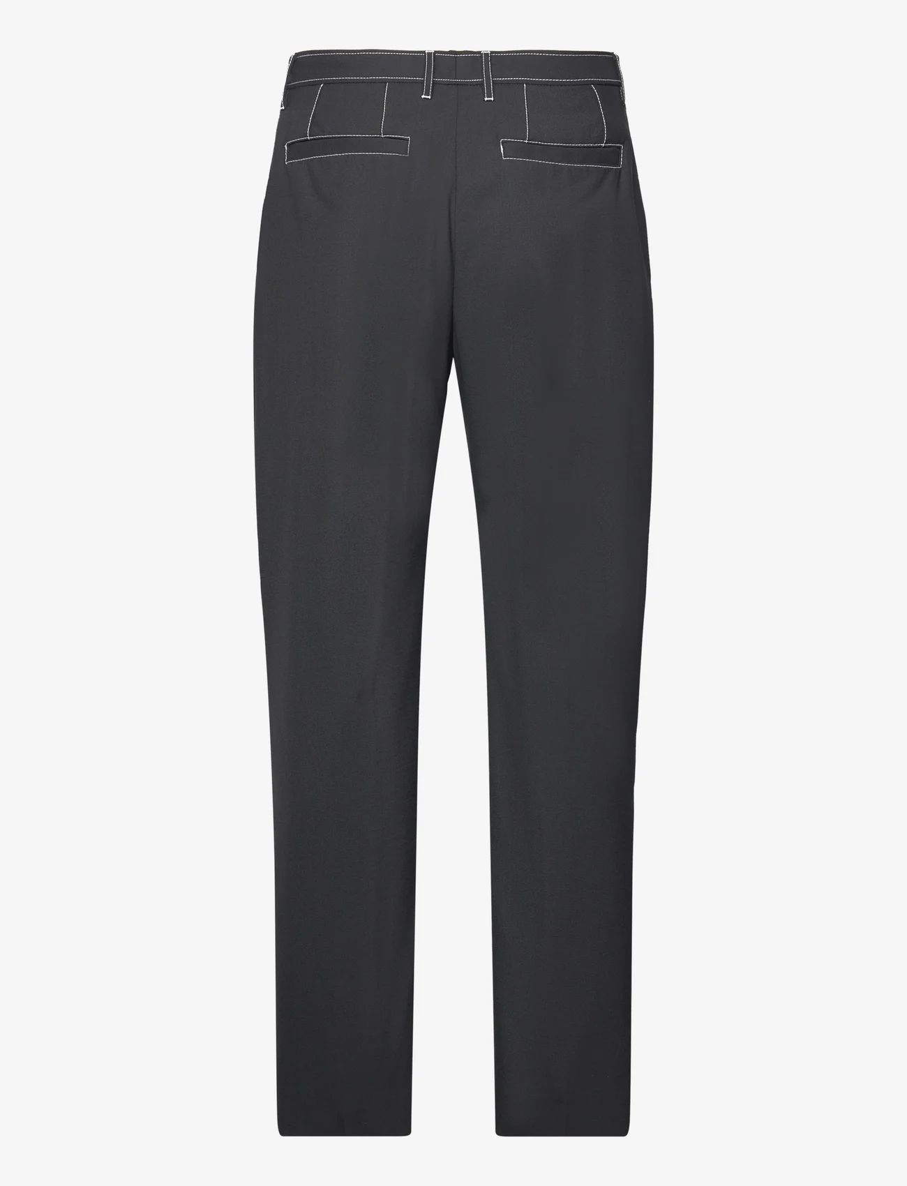 Wood Wood - Nathaniel Trousers - „chino“ stiliaus kelnės - black - 1