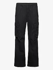 Wood Wood - Stanley Cargo Trousers - „cargo“ stiliaus kelnės - black - 0