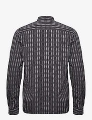 Wood Wood - Timothy Tattoo Stripe Shirt - avslappede skjorter - black stripes - 1