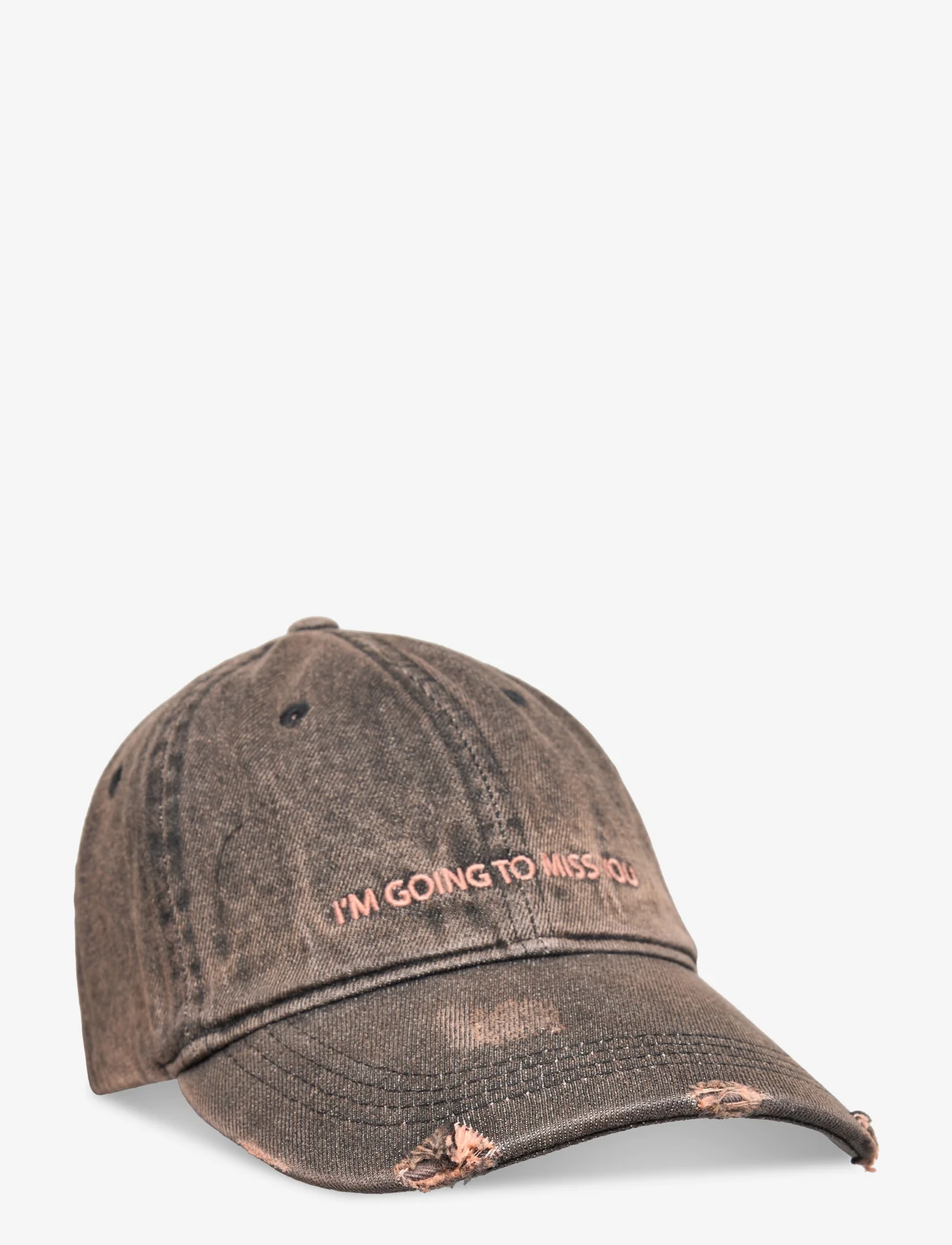 Wood Wood - Jonathon Distressed Cap - kepurės su snapeliu - burnt orange wash - 0