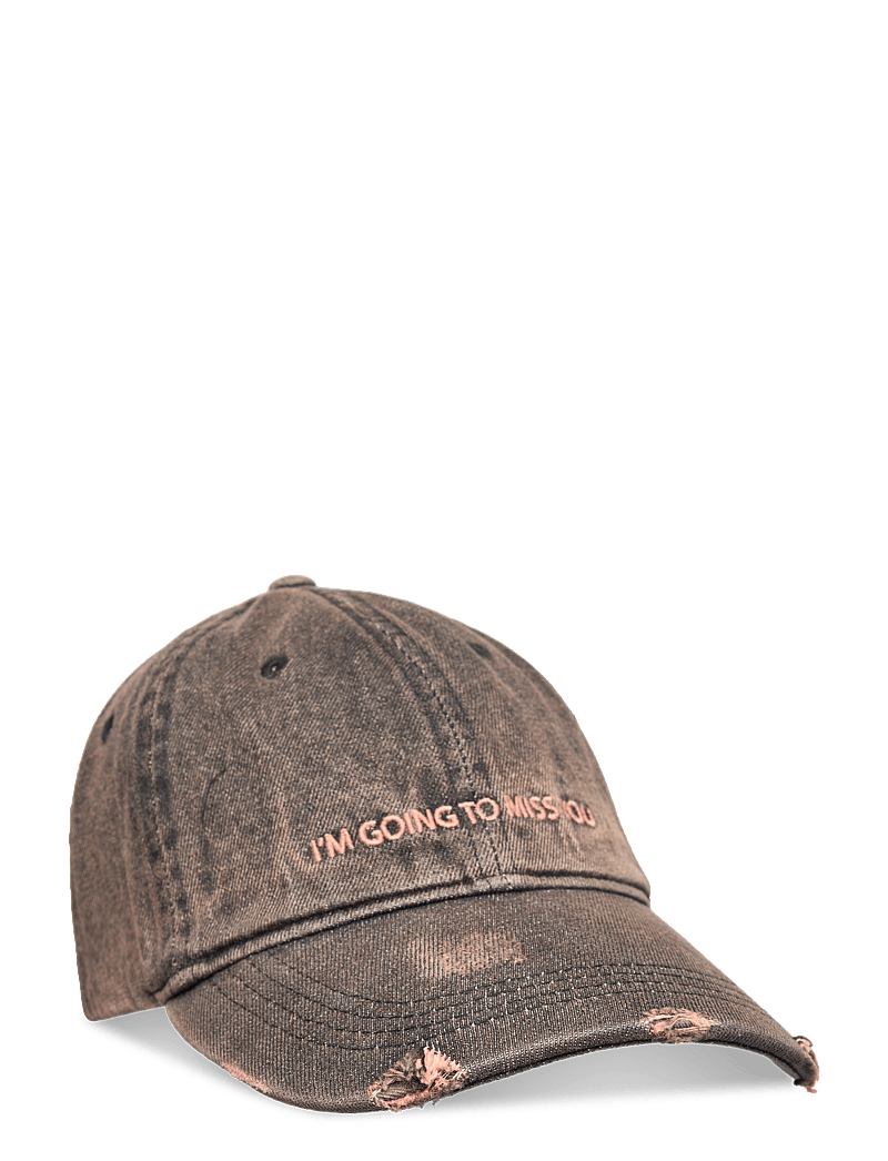 WOOD WOOD Jonathon Distressed Cap (WWD30250369) Caps