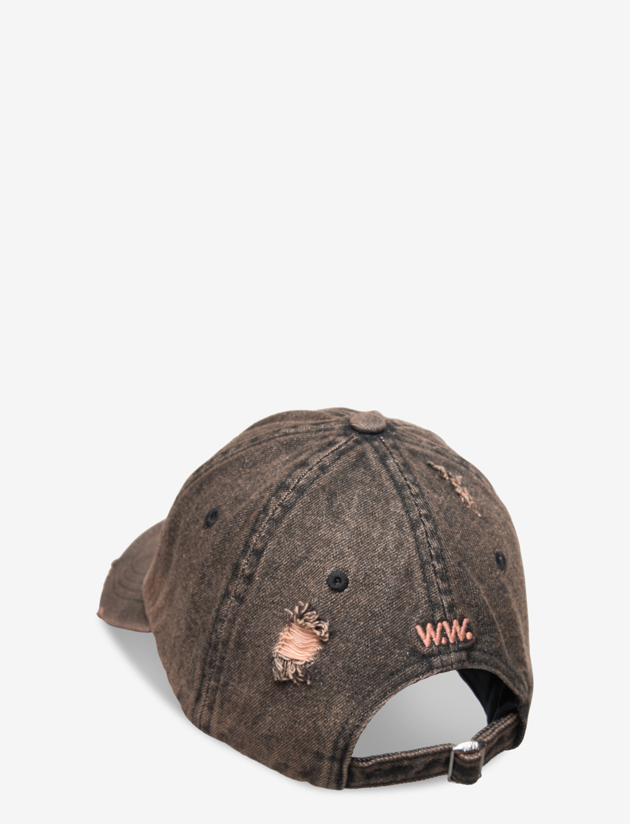 WOOD WOOD - Jonathon Distressed Cap - burnt orange wash - 1