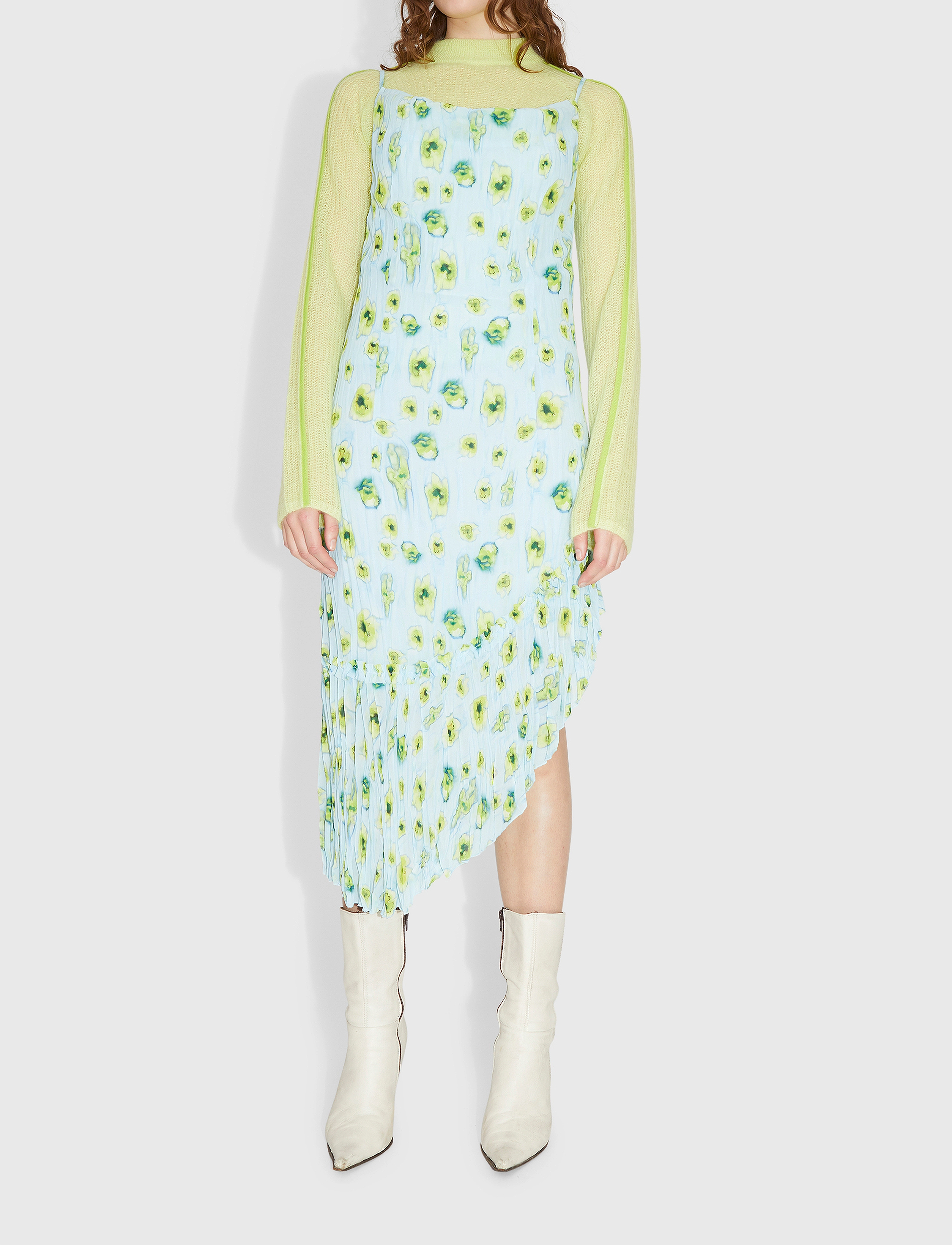 WOOD WOOD Ophelia dress - Kjoler - WASHED OUT BLUE / blue