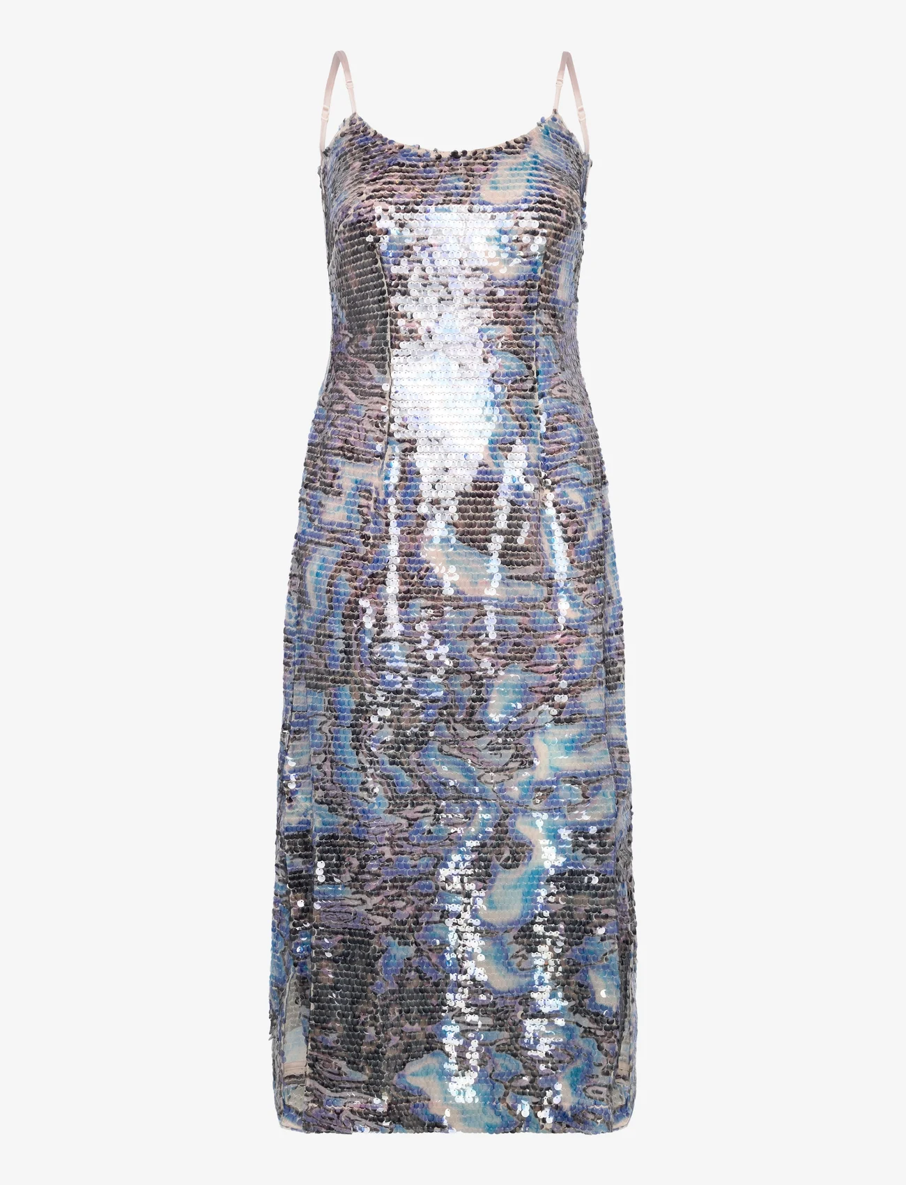 Wood Wood - Lauri sequin dress - party wear at outlet prices - water  artwork - 0