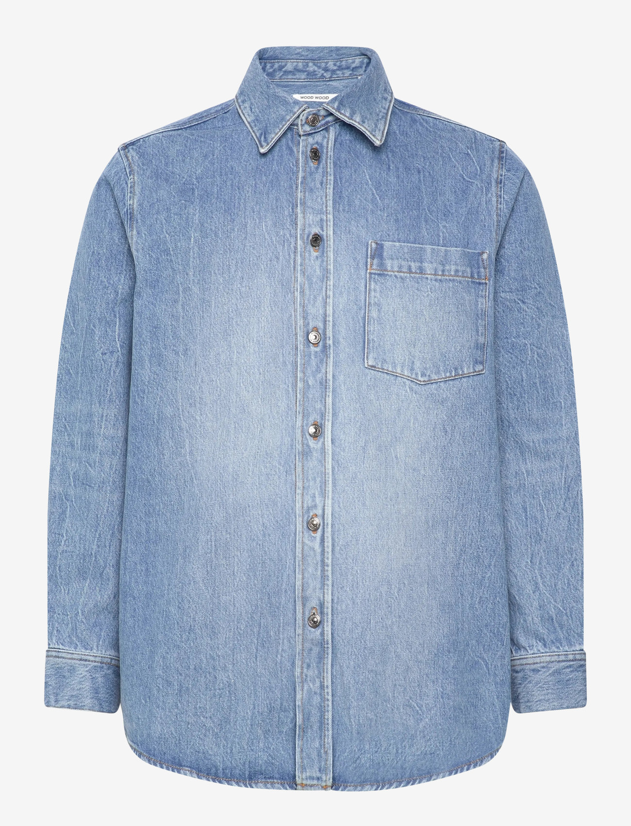 WOOD WOOD Zaman Denim Shirt (WWD12345312-5008) Denim