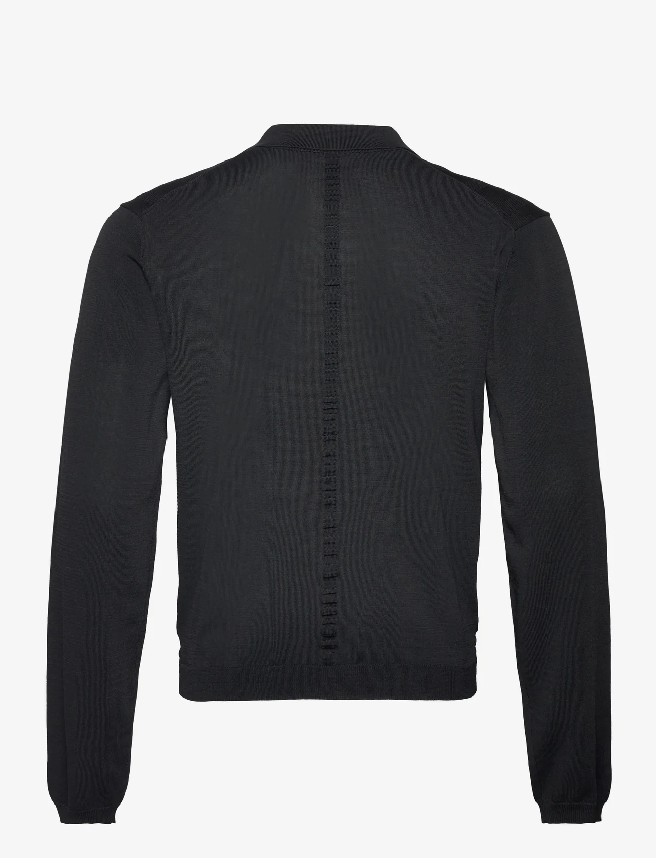 Wood Wood - Bryce knit shirt - jakas - black - 1