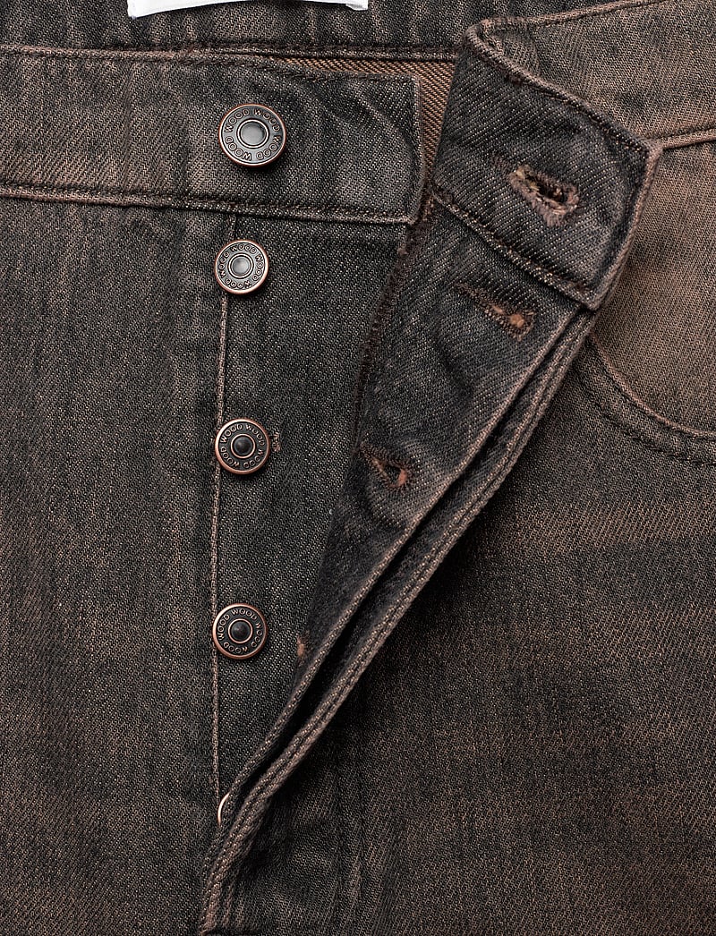 WOOD WOOD - Al Straight Leg Jeans - loose jeans - burnt orange wash - 3
