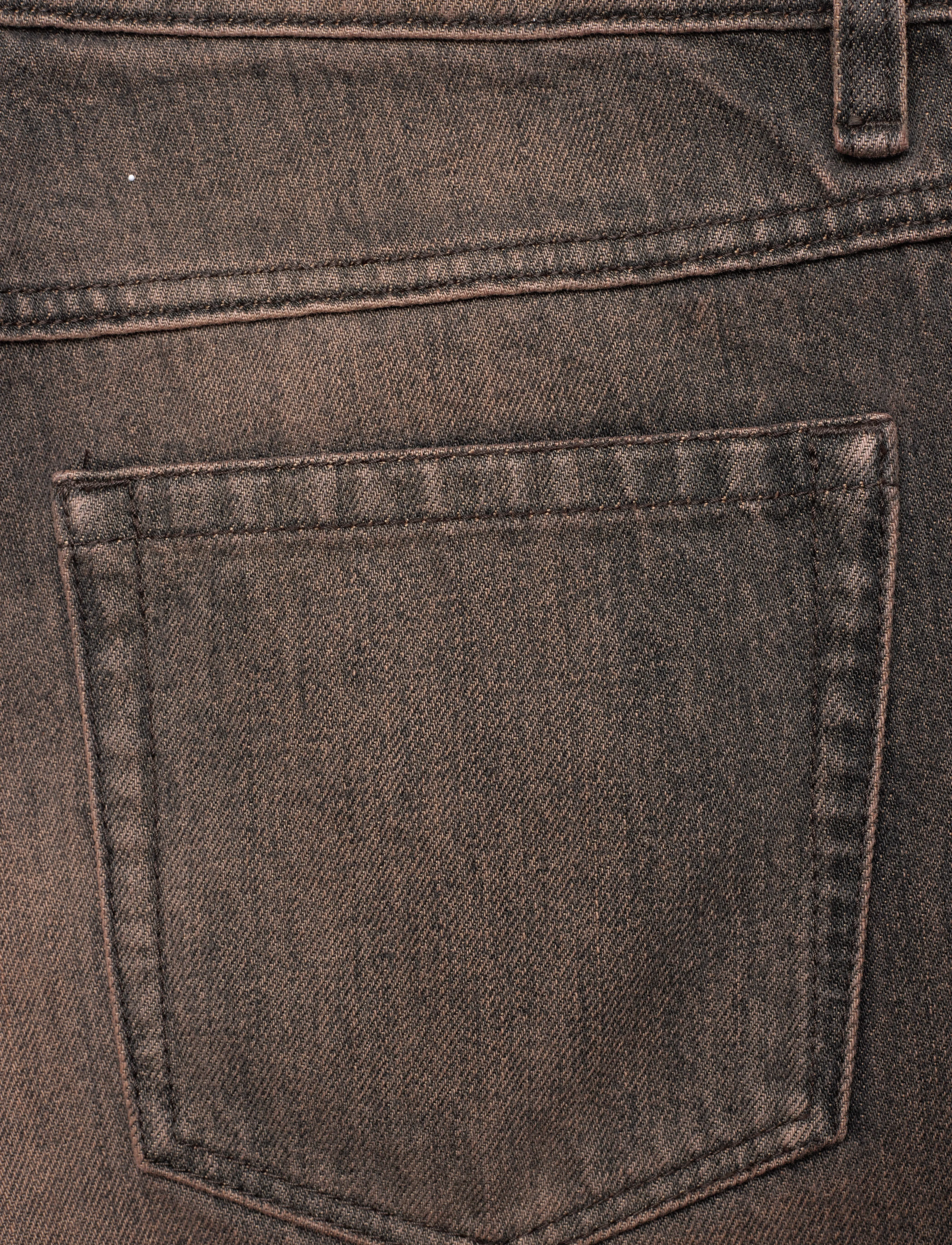 WOOD WOOD - Al Straight Leg Jeans - loose jeans - burnt orange wash - 4