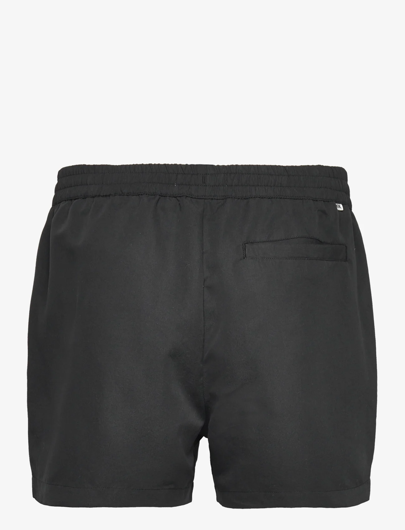 Wood Wood - Roy Solid Swim Shorts - maudymosi šortai - black - 1