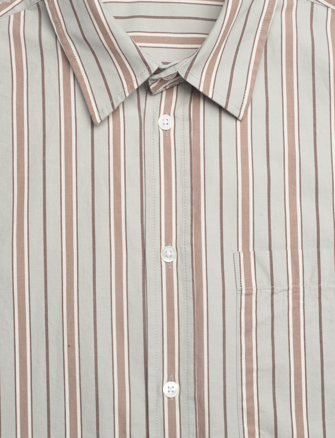 WOOD WOOD - Aster Fun Pinstripe Shirt - randiga skjortor - 90's stripe - 2