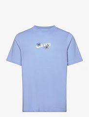 Wood Wood - Bobby Flowers T-shirt GOTS - kortärmade t-shirts - cloudy - 0