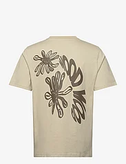 Wood Wood - Bobby Flowers T-shirt GOTS - t-krekli ar īsām piedurknēm - taupe beige - 1