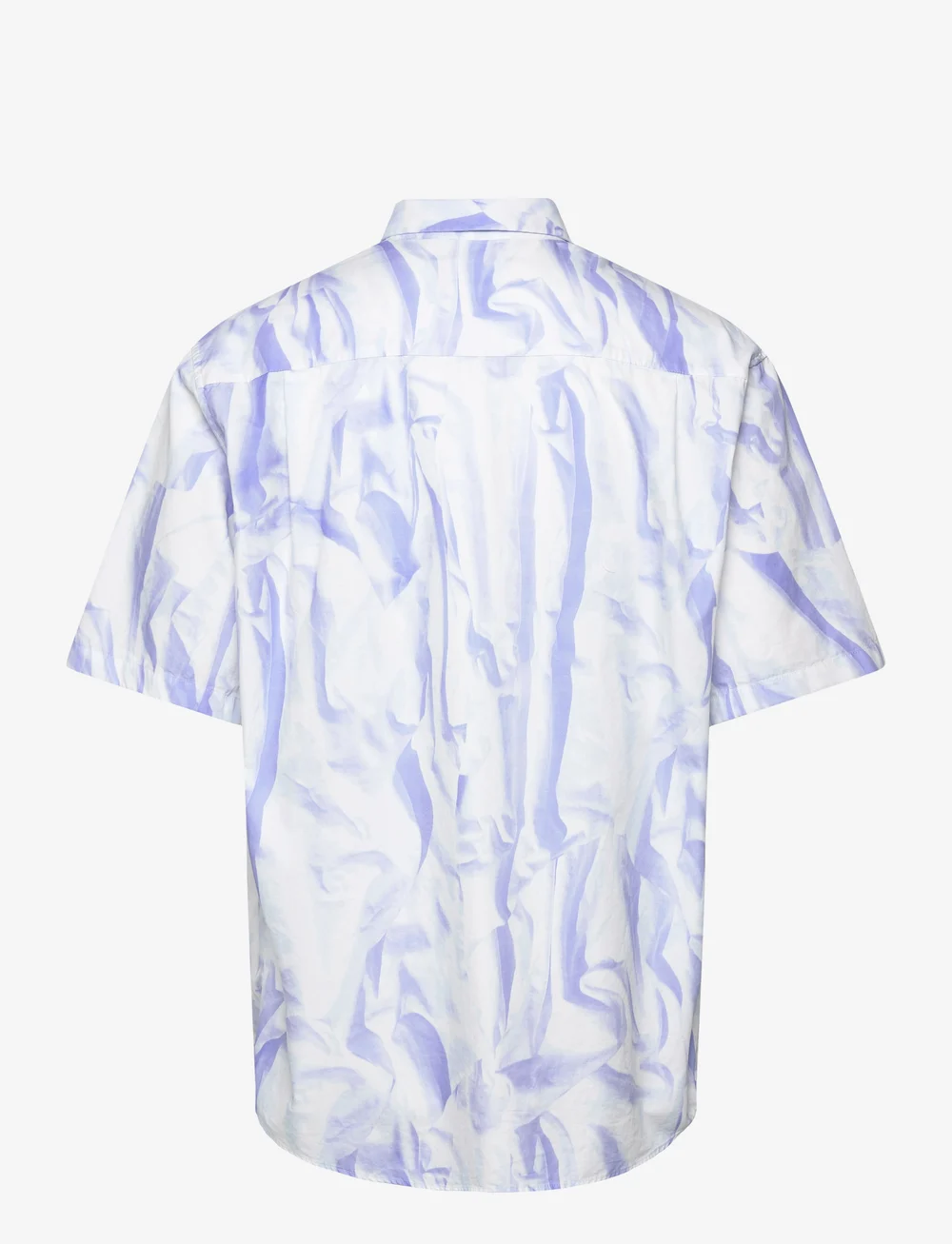 WOOD WOOD - Aaron SS Shirt - short-sleeved shirts - creased print aop - 1