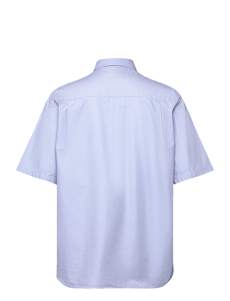 WOOD WOOD - Aaron SS Shirt - kurzarmhemden - frost blue - 1