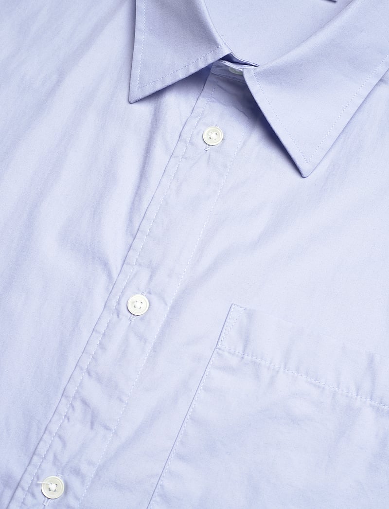 WOOD WOOD - Aaron SS Shirt - kurzarmhemden - frost blue - 3